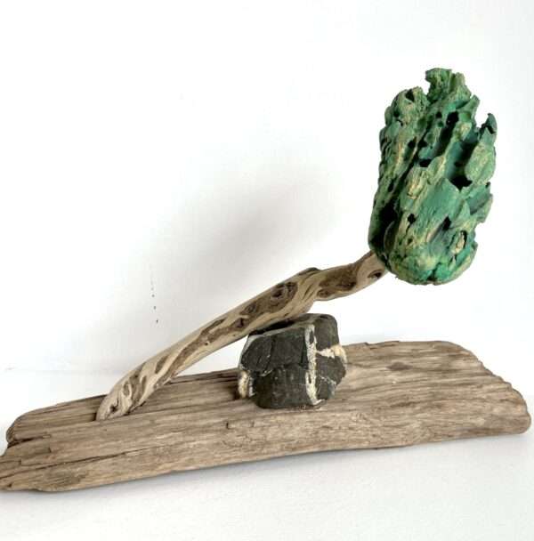 Escultura bonsai maderas a la deriva stoupa