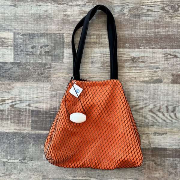 Bolso Naranja Redes Recicladas