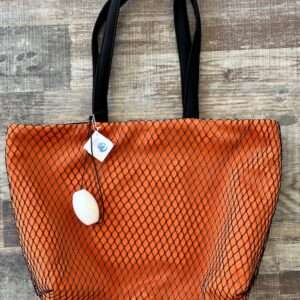 Bolso Naranja Redes Recicladas 1