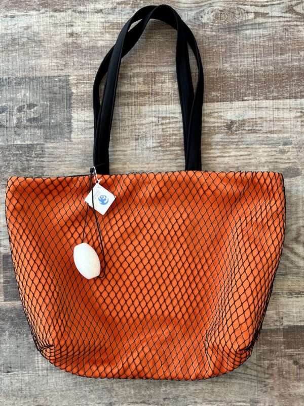 Bolso Naranja Redes Recicladas 1