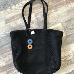Bolso negro redeiras stoupa