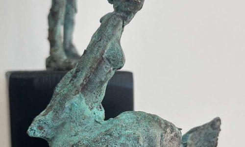 escultura_ Sirena_bronce