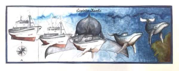 Lámina, art print, Espíritu Xurelo