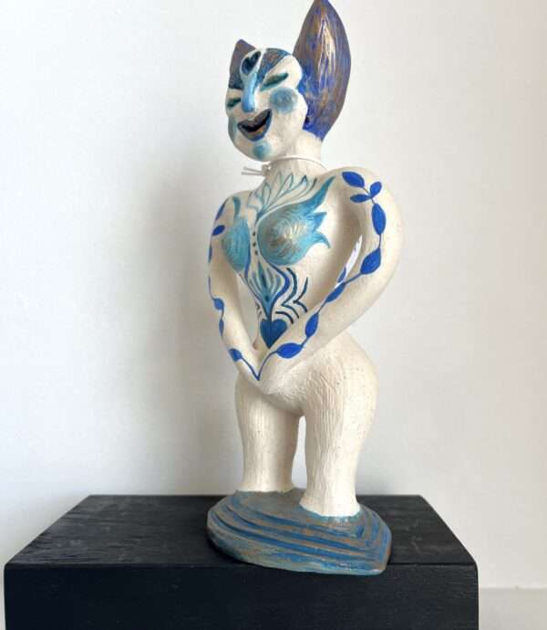 Figura única diosa de la luna